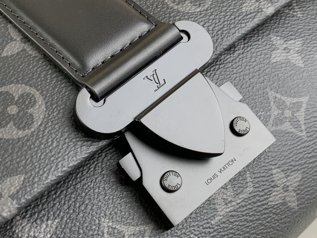 Designer Monogram S-Cape Messenger Bag Black Flower - Bag - Gorchic - $136.99