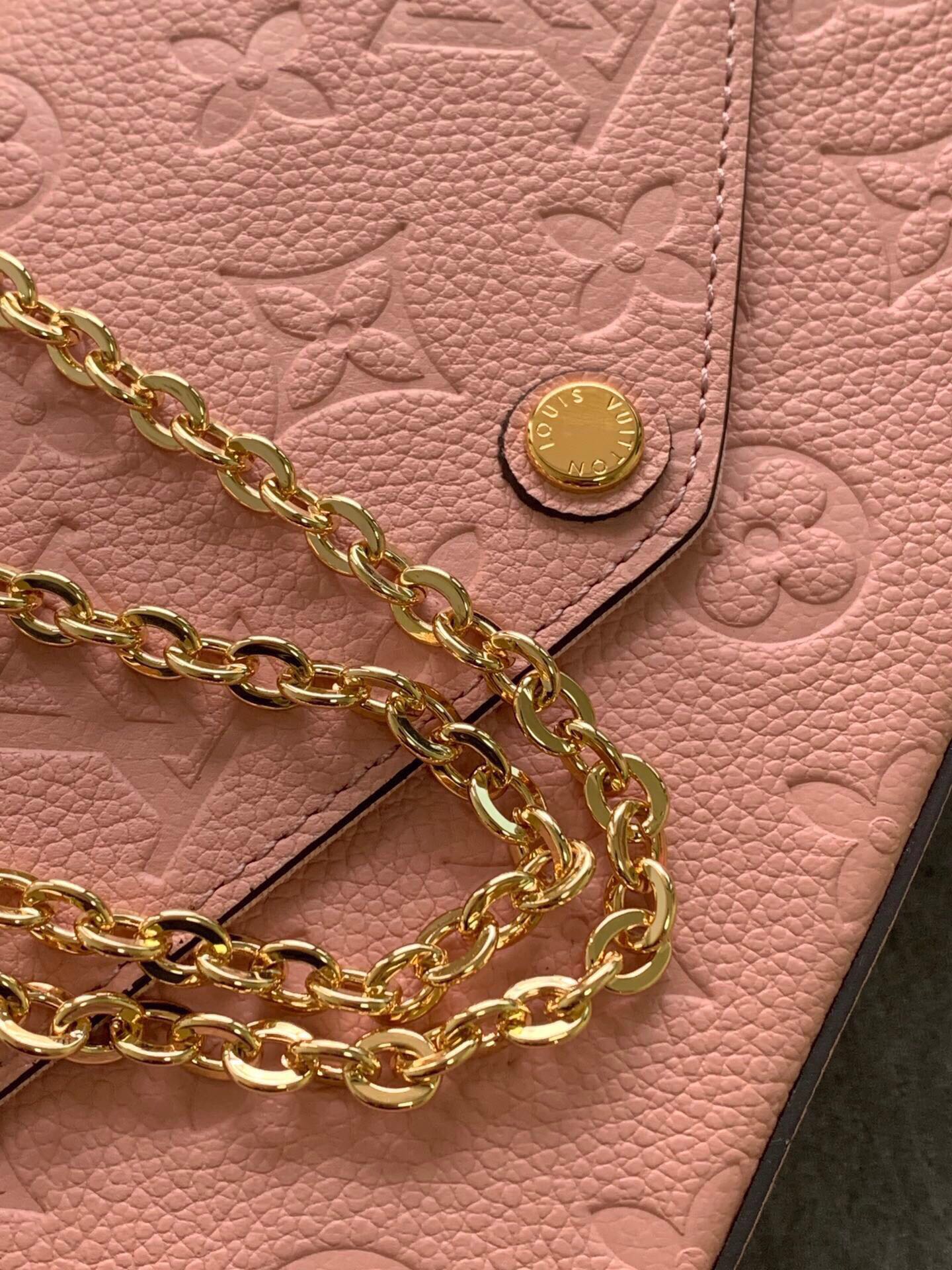 Designer Monogram  Pochette Felicie clutch bag - Gorchic - $82.99