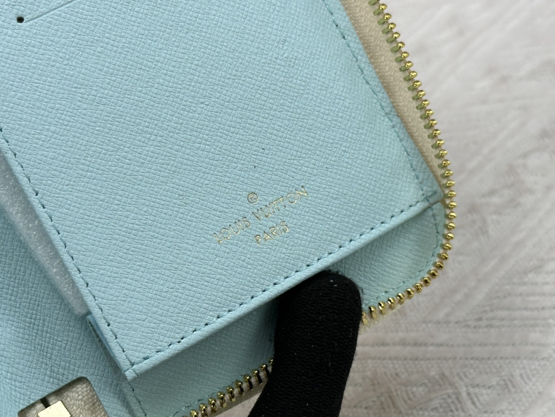 Designer Monogram  Zippy Wallet Vertical Canvas Wallet-Red With Blue Plaid  Wallet - Gorchic - $55.99