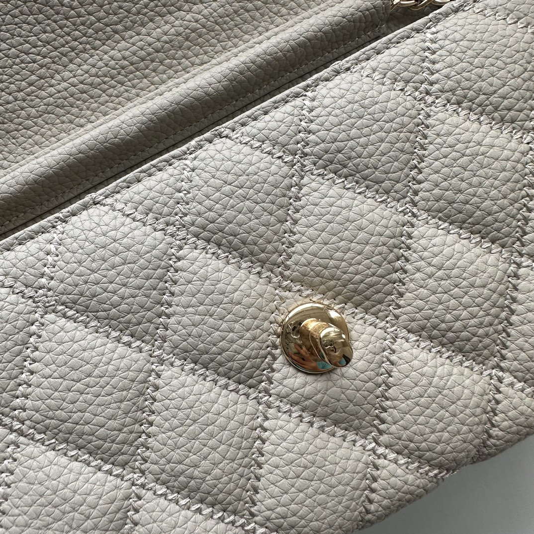 CC Inspired Chain Shoulder Crossbody Small Bag - Grey Bag - Gorchic - $101.99