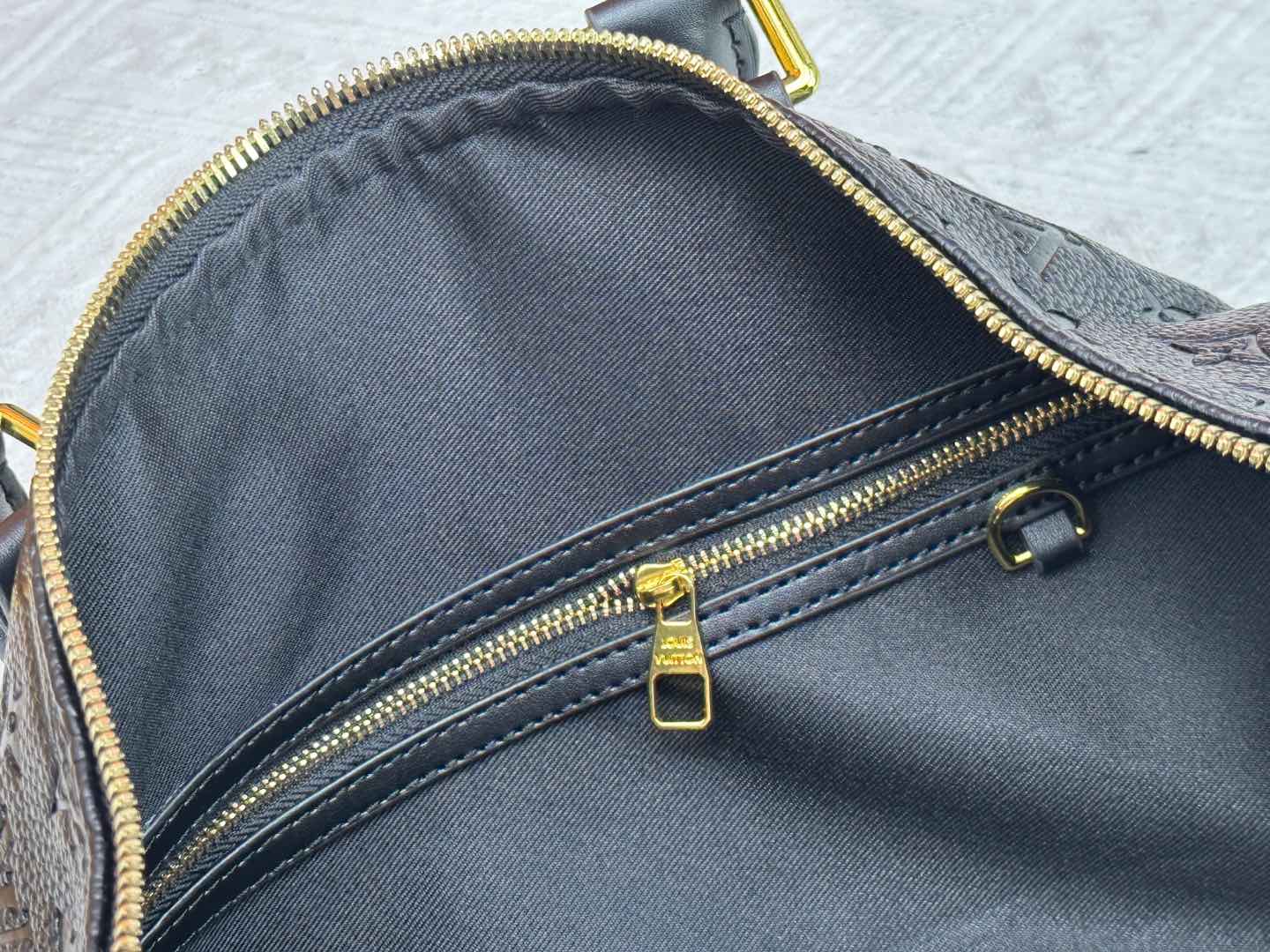 Designer Monogram x Murakami  x TM Keepall Bandoulière 50 Monogram Empreinte Leather - Gorchic - $162.99