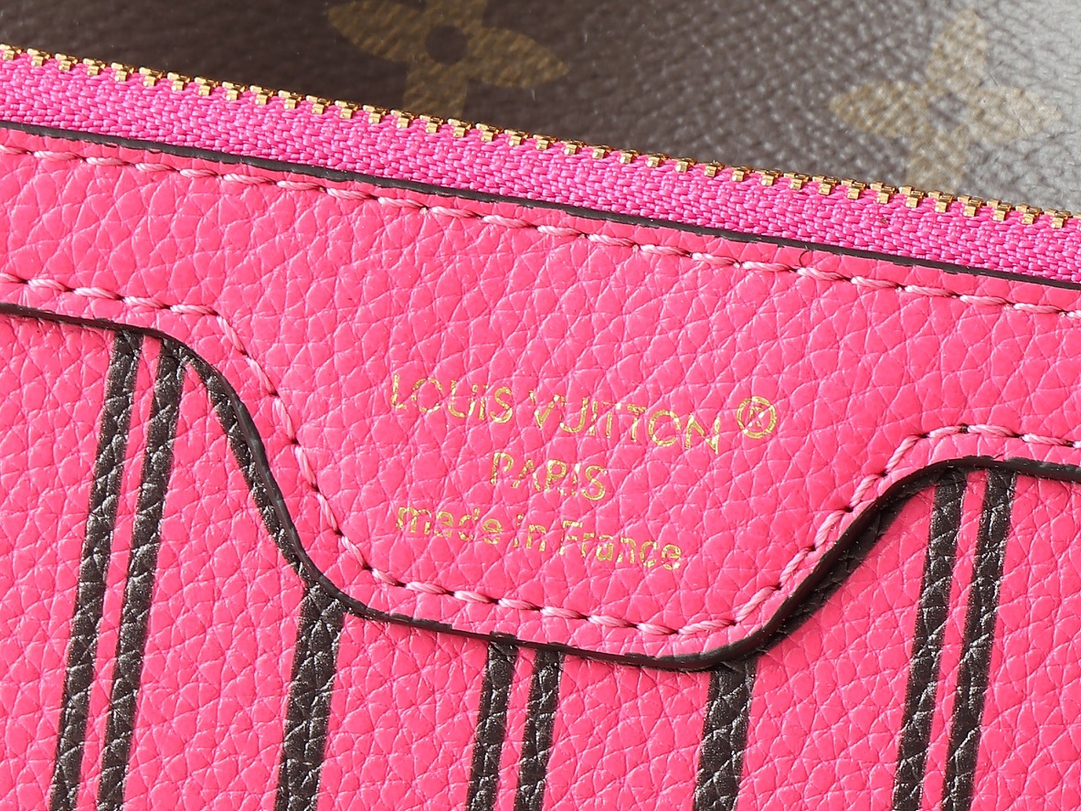 Designer Monogram Neverfull Fuchsia Medium Handbag - Bag - Gorchic - $124.99