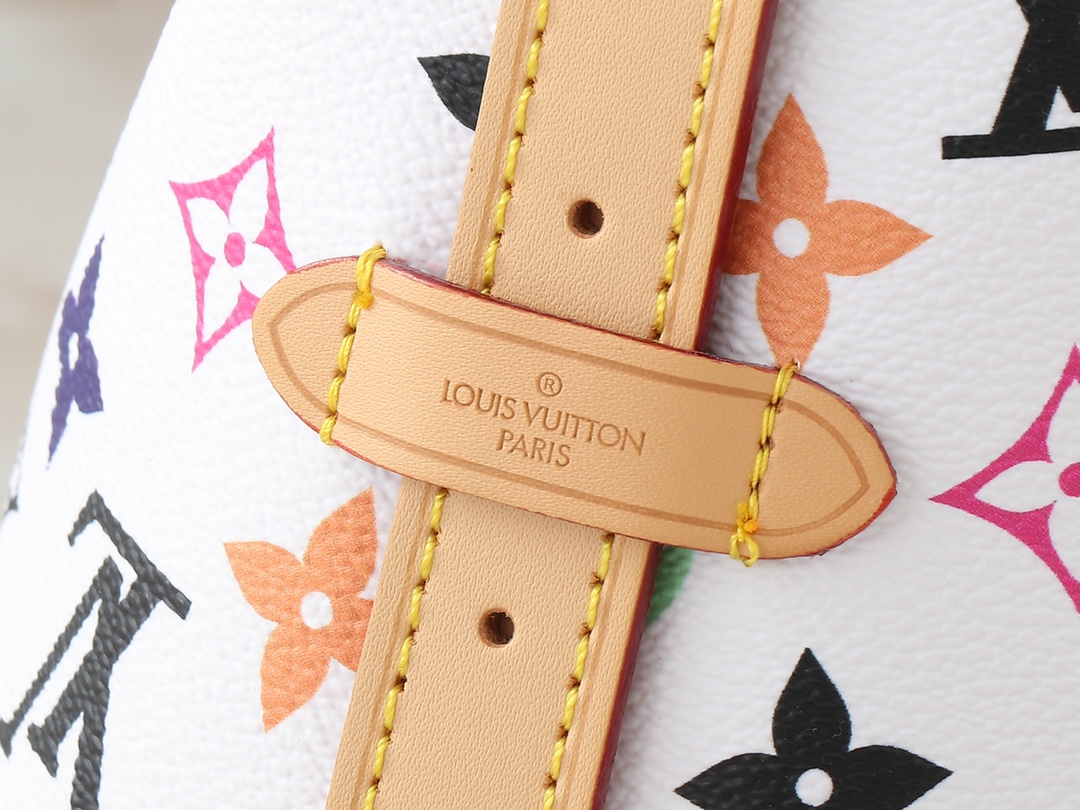 Designer Monogram x Murakami  x TM CarryAll PM White Bag - Gorchic - $119.99