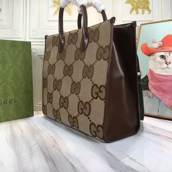Double-G Branded Shoulder Bag Jumbo GG Tote Bag - Gorchic - $135.99