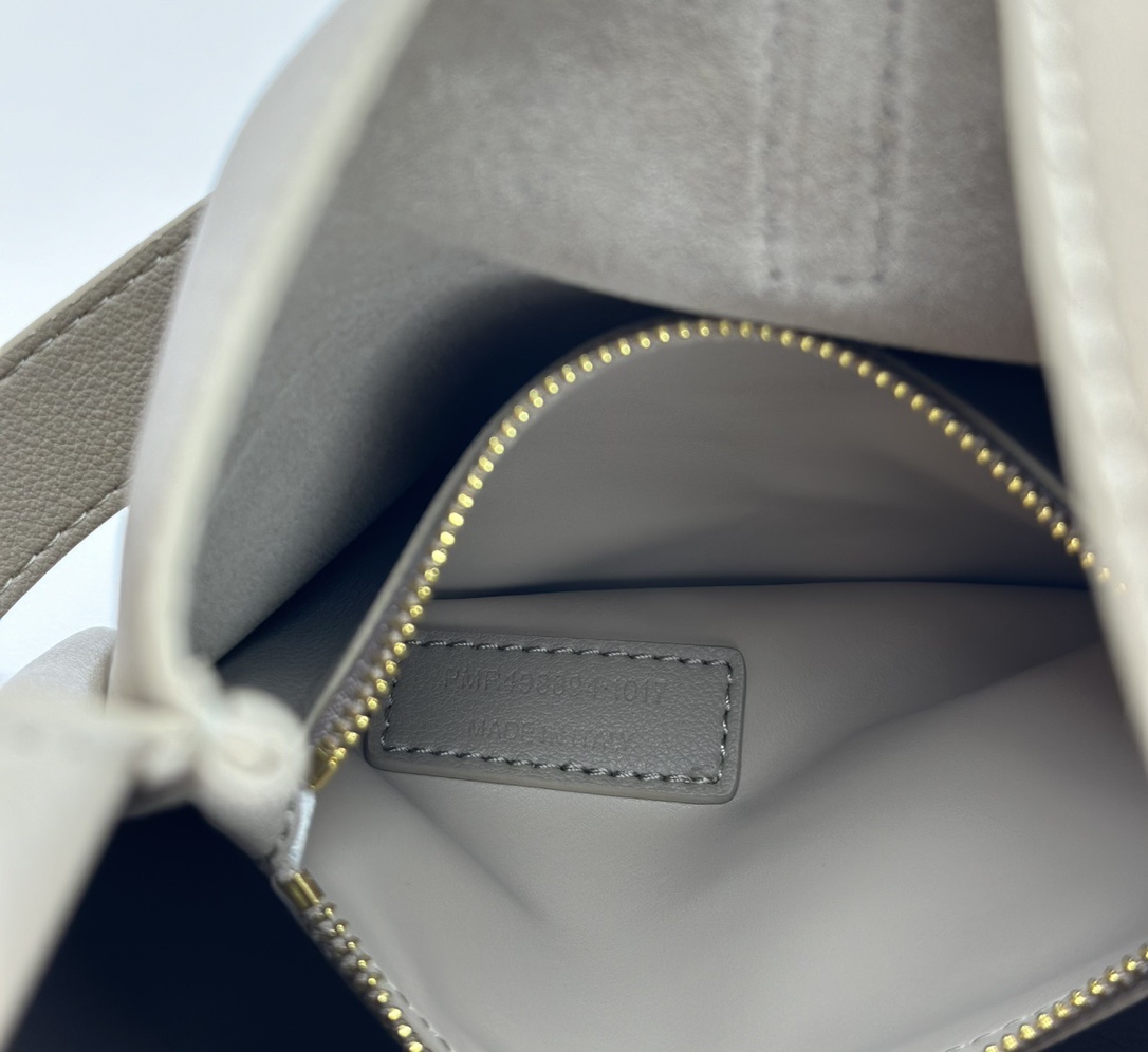 Lady Designer LE 5 À 7 small bag in soft python Beige - Bag - Gorchic - $165.99