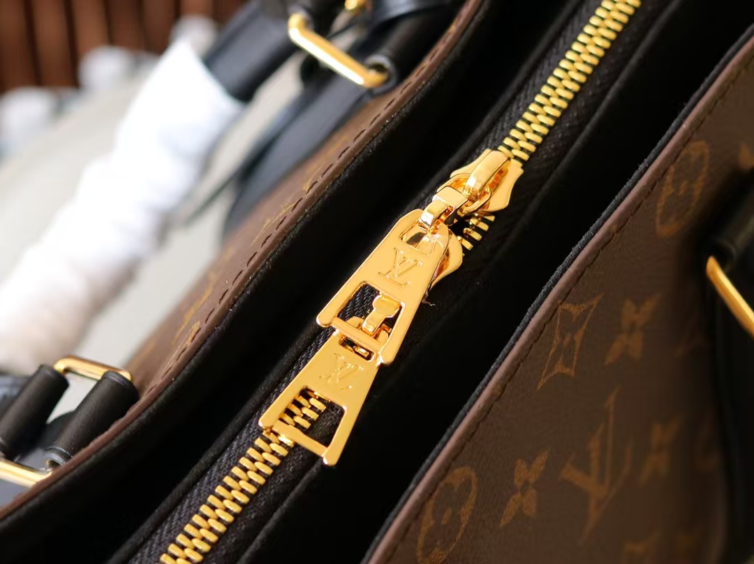 Designer Monogram Soufflot BB Black Bag - Gorchic - $127.99