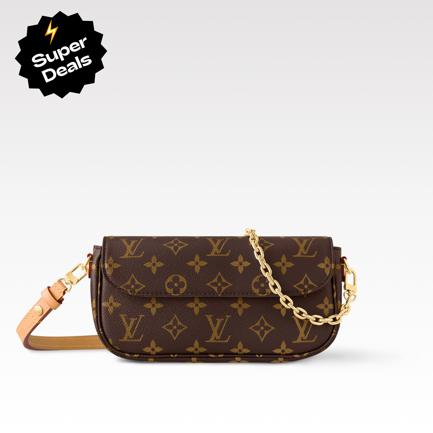 Designer Monogram Wallet on Chain Ivy Bag - Gorchic - $106.99