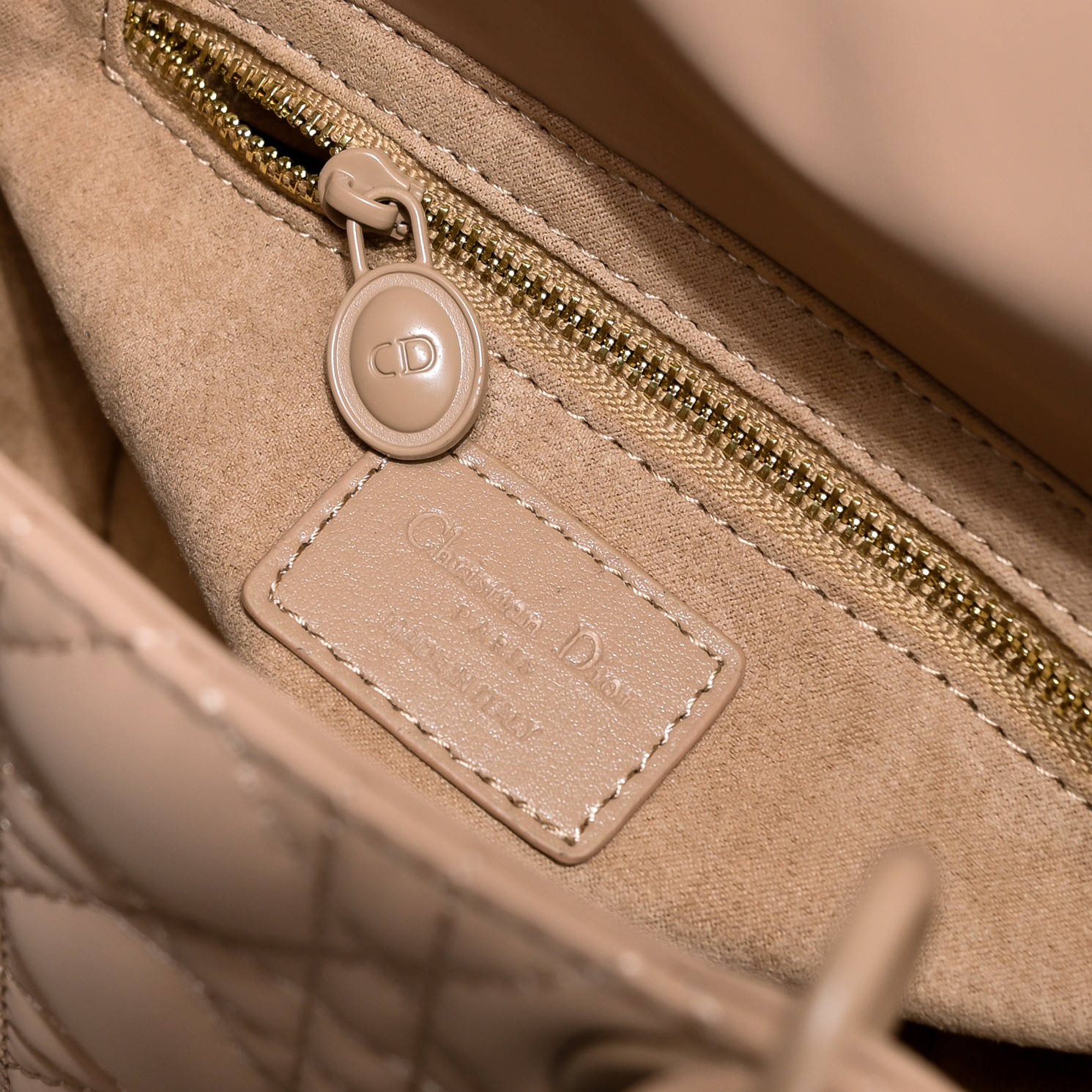 D Inspired Small Lady D Inspired Bag Blush Ultramatte Calfskin - Bag - Gorchic - $144.99