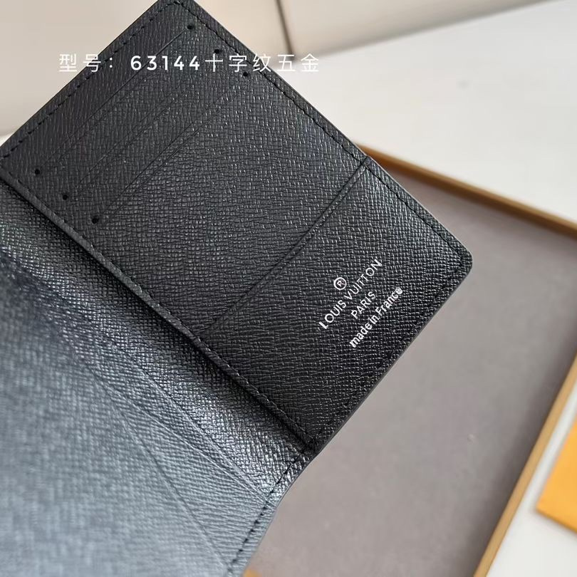 Designer Monogram Pocket Organizer Taiga Leather Wallet - Gorchic - $39.99