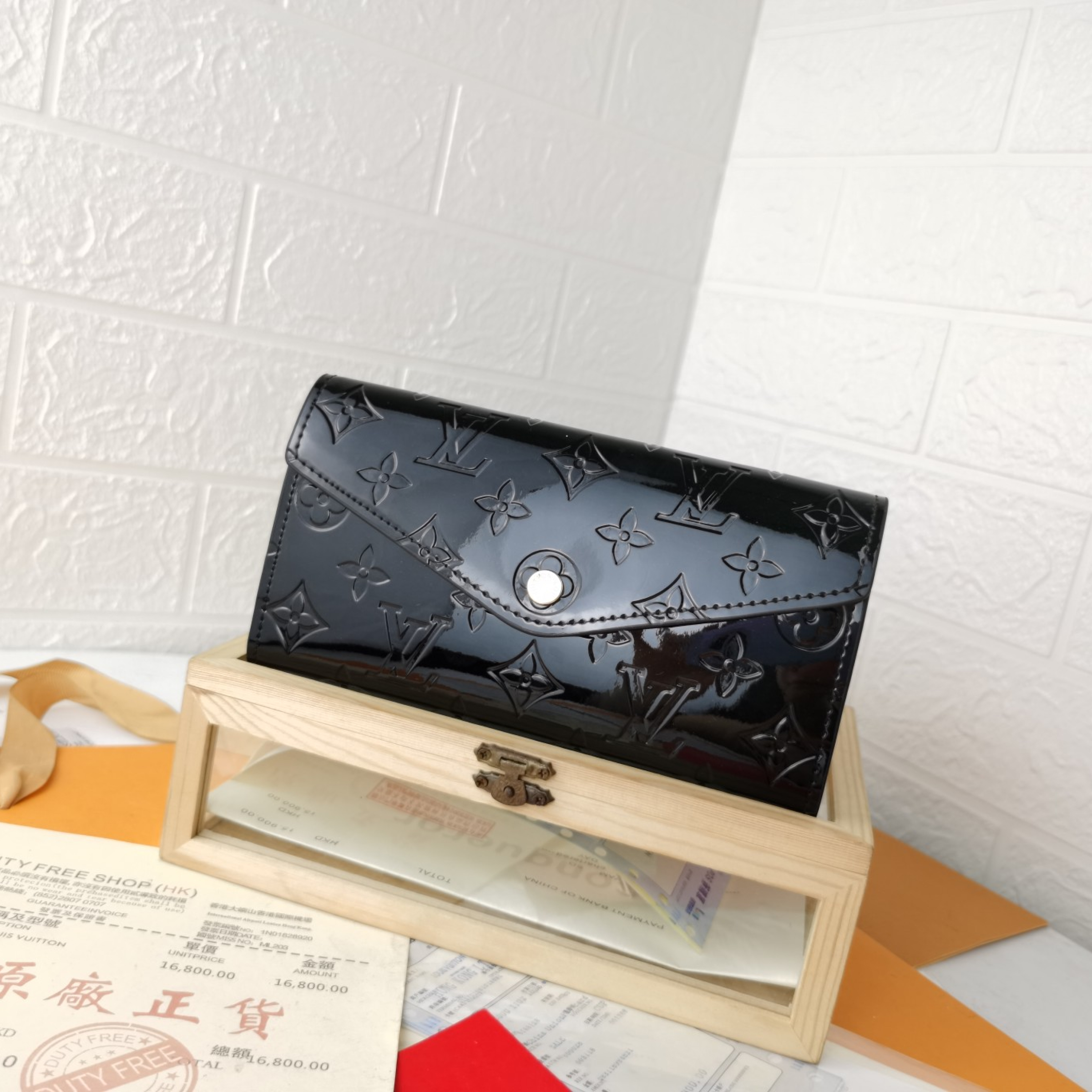 Designer Monogram Wallet - Bag - Gorchic - $69.99