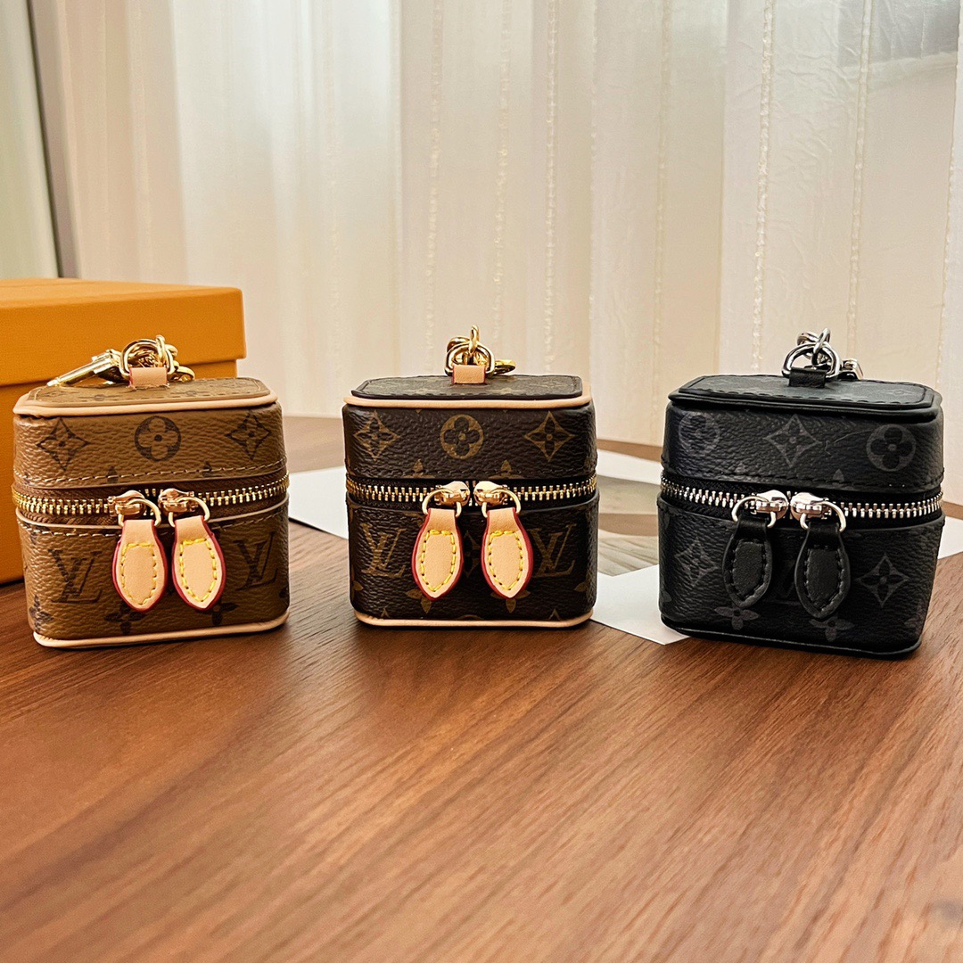 Designer Monogram Micro Vanity Bag Earphone Case Multiple Color - Bag - Gorchic - $91.99