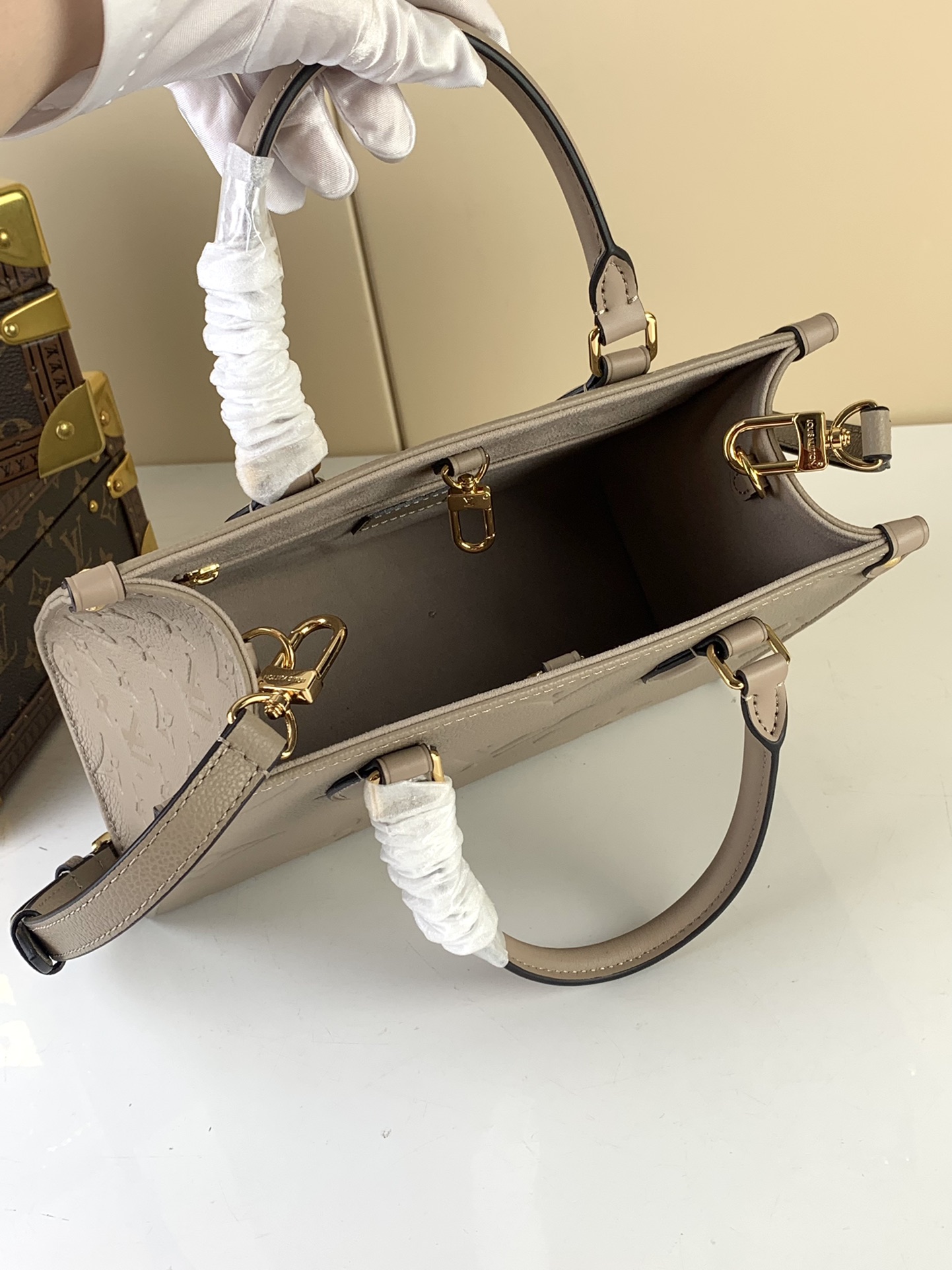 Designer Monogram Canvas Onthego Bag - Gorchic - $114.99