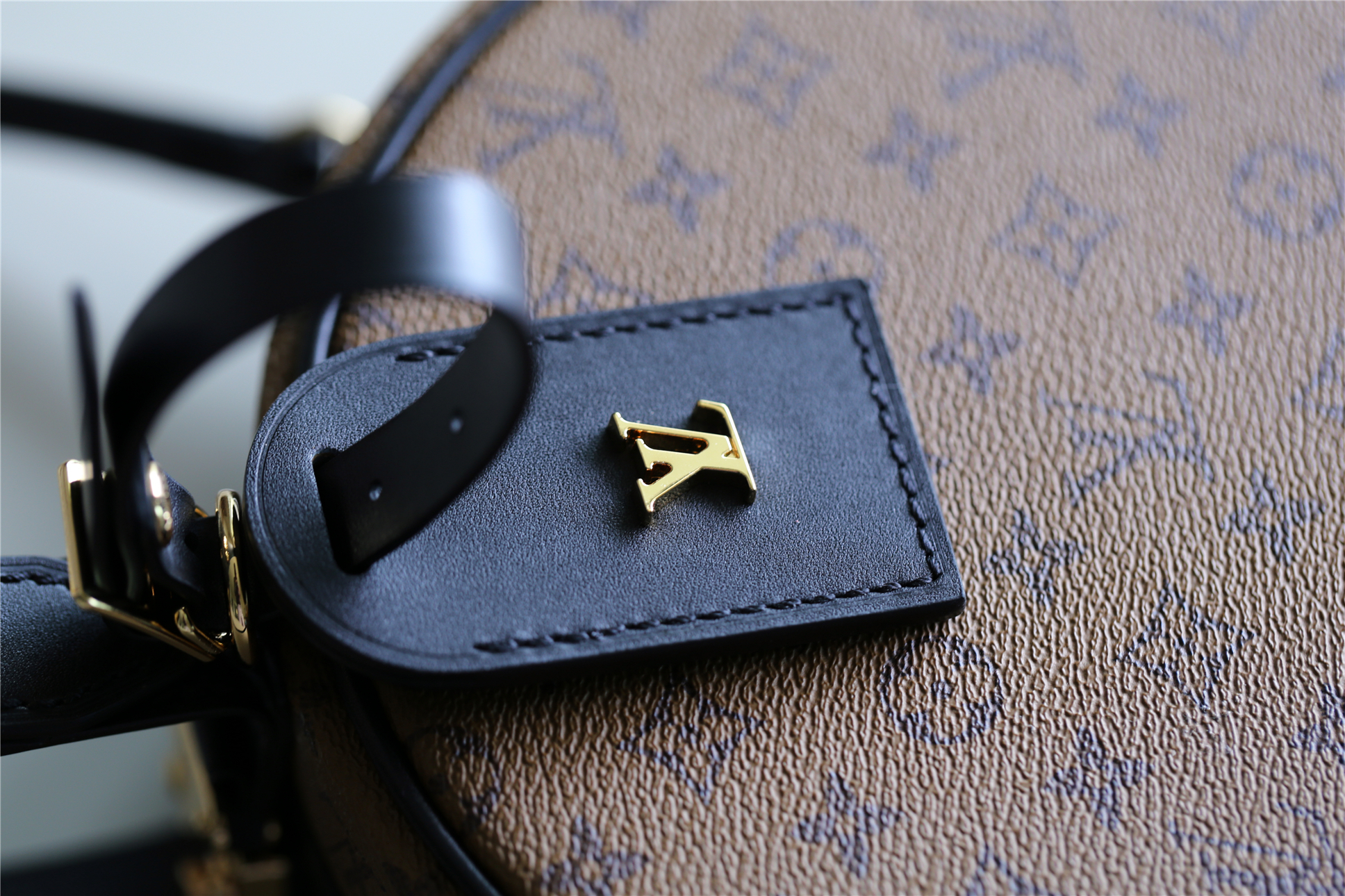 Designer Monogram Reverse Petite Boite Chapeau Bag - Gorchic - $178.99