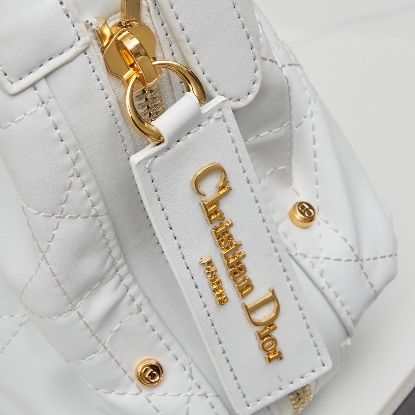 D Inspired D-Journey Bag -Latte Flat Macrocannage - Gorchic - $132.99