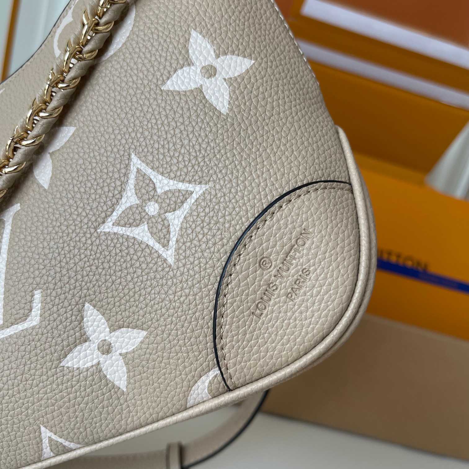 Designer Monogram Boulogne PM Beige - Bag - Gorchic - $116.99