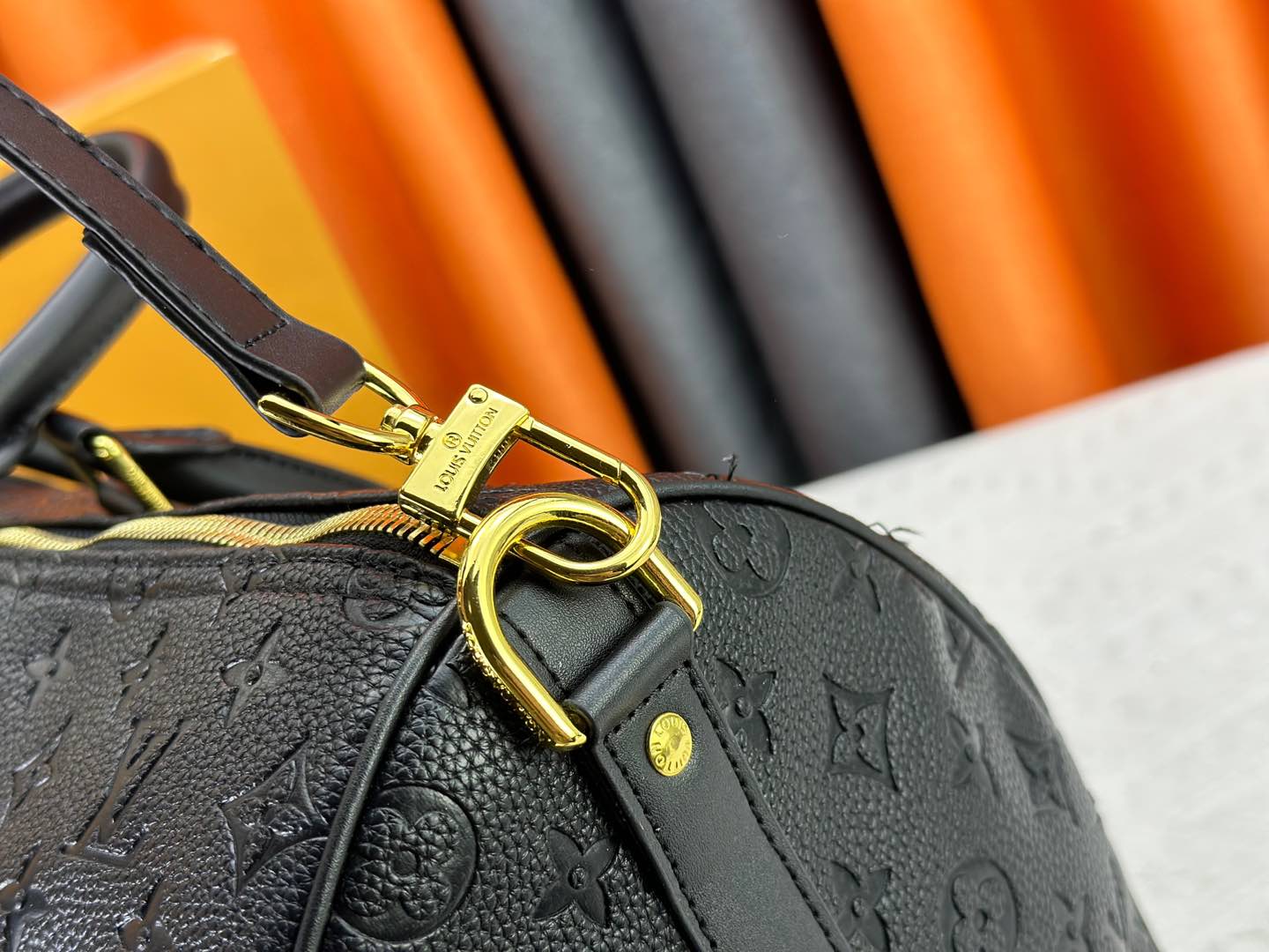 Designer Monogram x Murakami  x TM Keepall Bandoulière 50 Monogram Empreinte Leather - Gorchic - $162.99