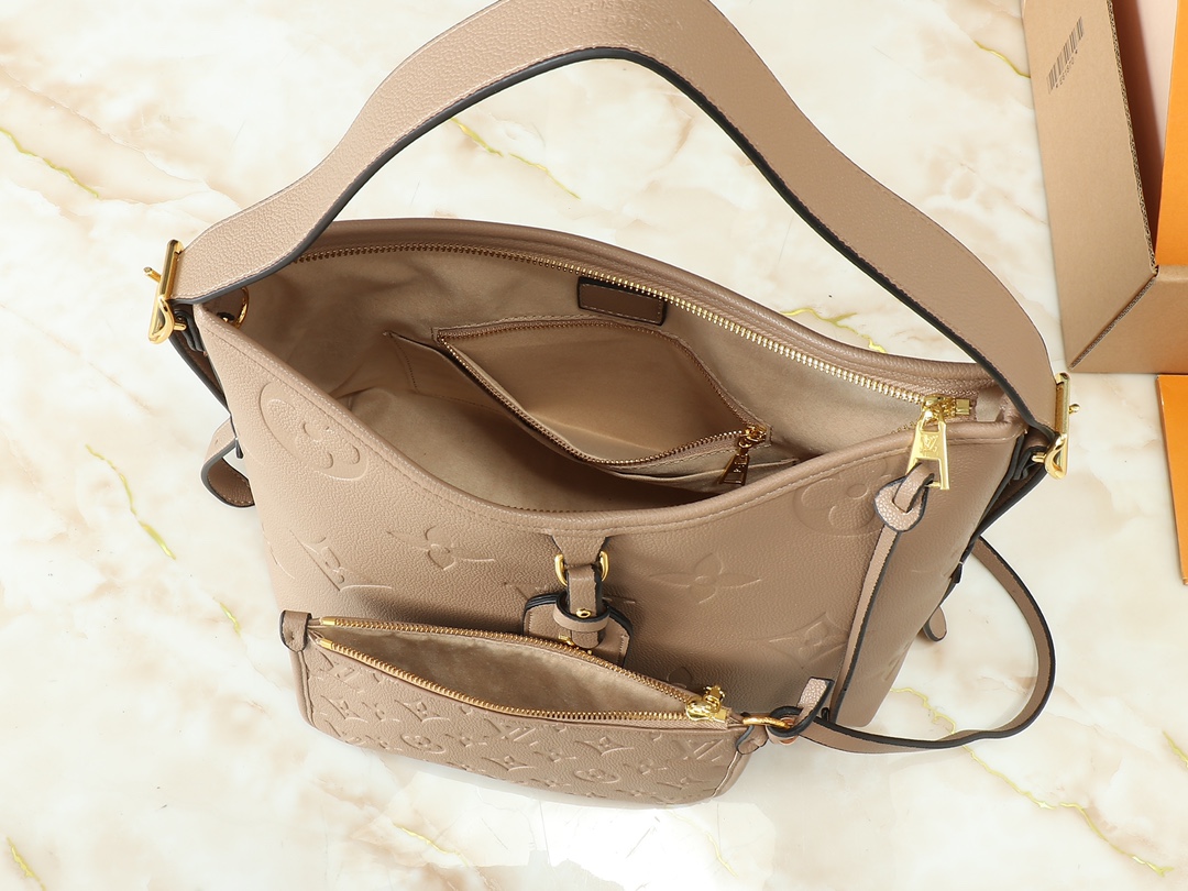 Designer Monogram Carryall PM Gris Tourterelle - Bag - Gorchic - $114.99