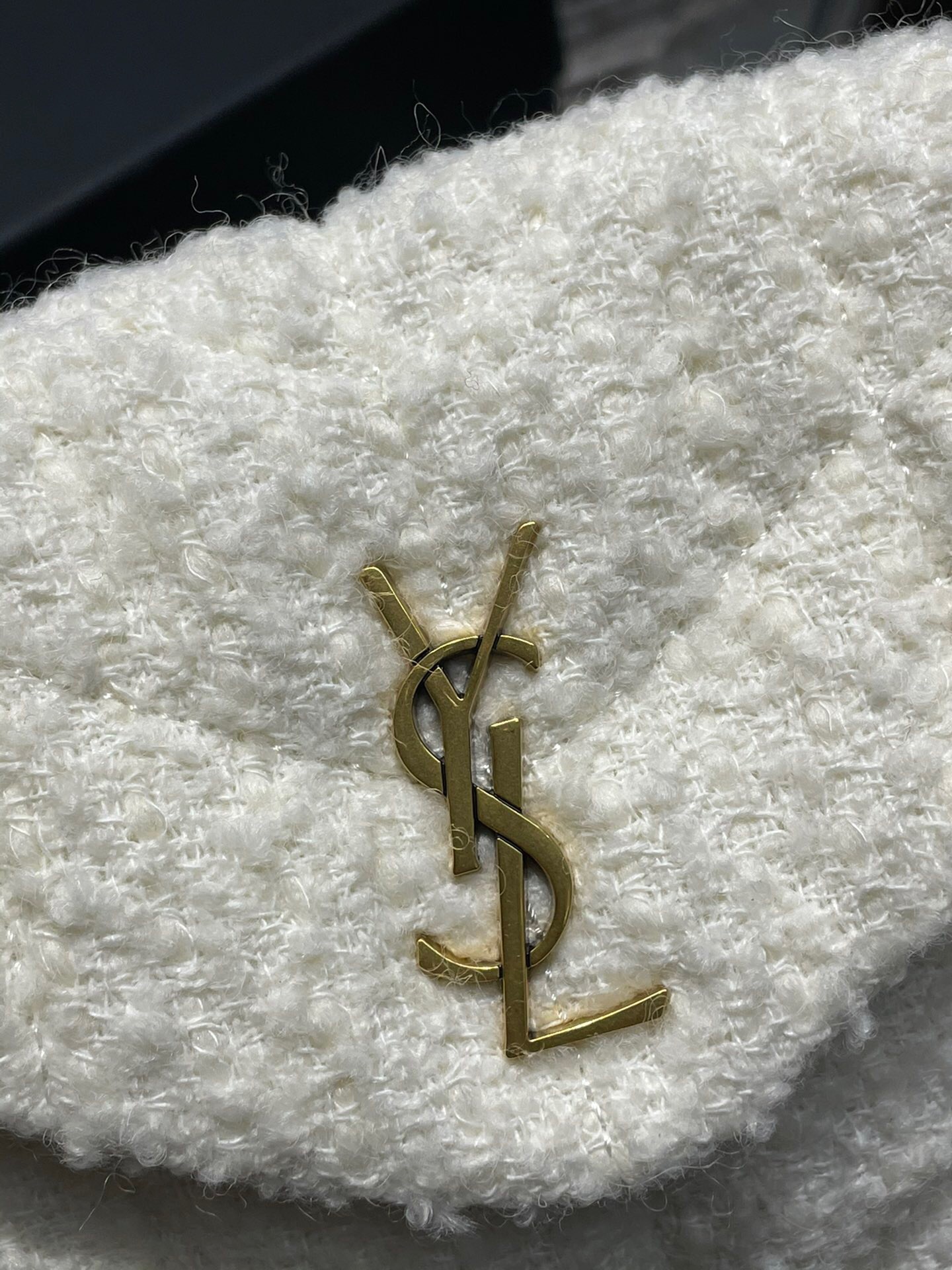 Lady Designer Loulou Puffer small shoulder bag white - Bag - Gorchic - $183.99