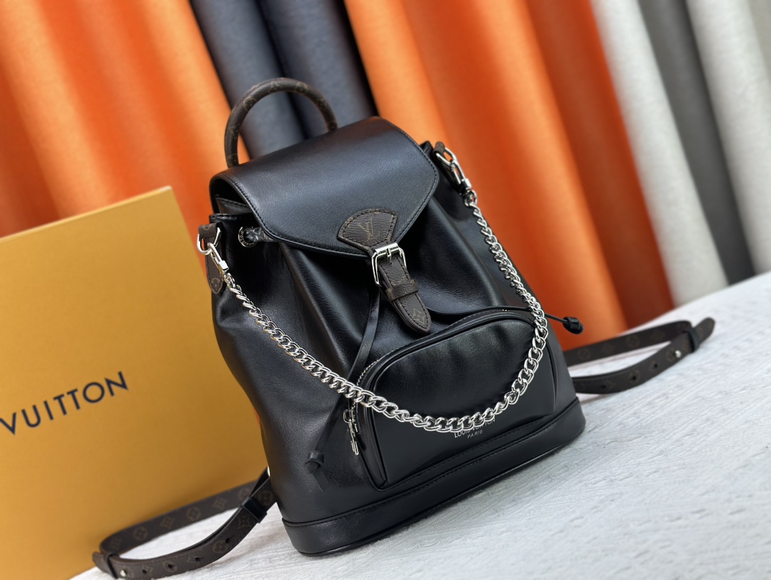 Designer Monogram Montsouris PM Backpack Bag - Gorchic - $153.99