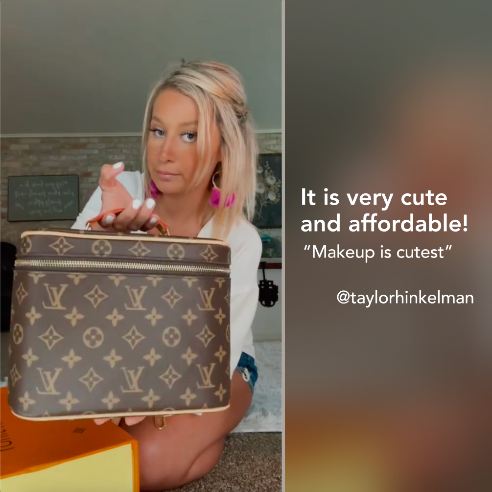 Designer Monogram Monogram Nice BB Brown - Bag - Gorchic - $132.99