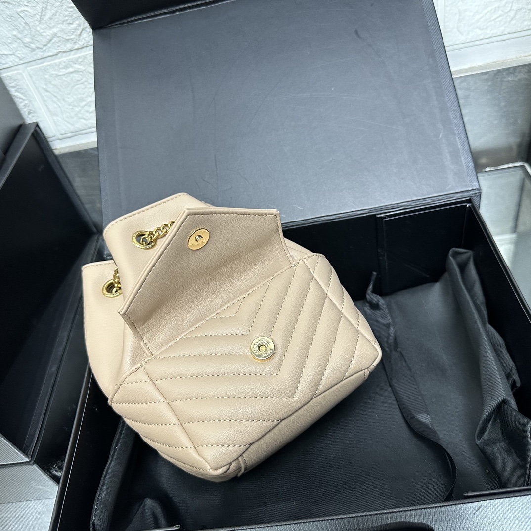 Lady Designer JOE backpack in Calfskin White - Bag - Gorchic - $139.99