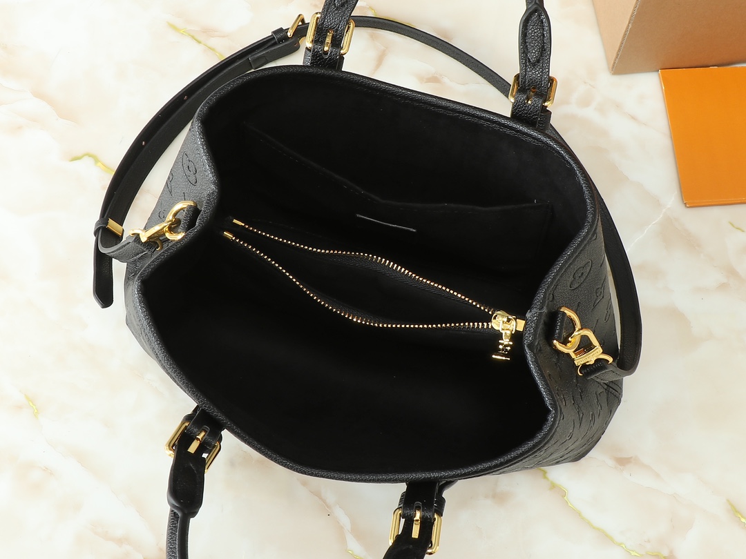 Designer Monogram Babylone Tote PM - Black Bag - Gorchic - $139.99