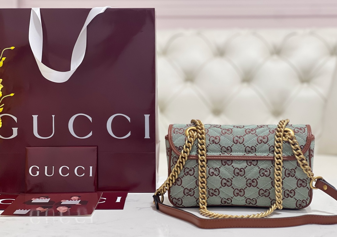 Double-G GG Marmont Shoulder Bag Multiple Size - Bag - Gorchic - $124.99