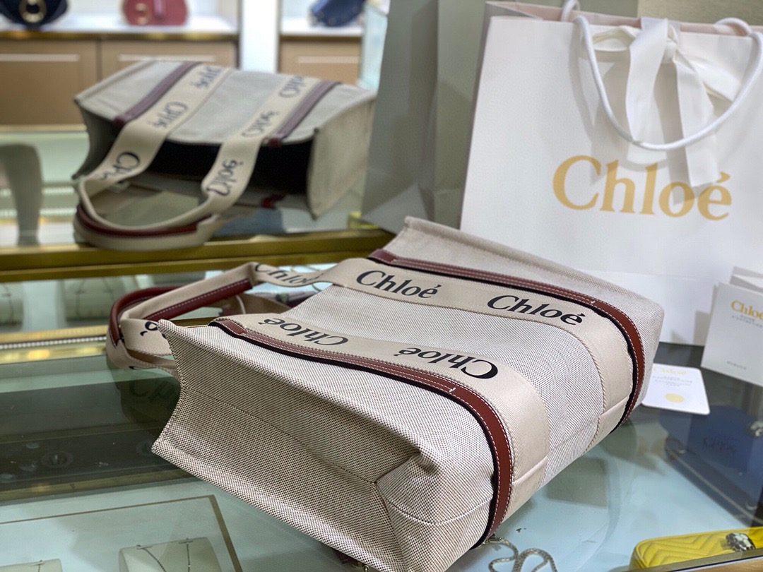 chleo Woody tote bag Medium Size - Bag - Gorchic - $125.99