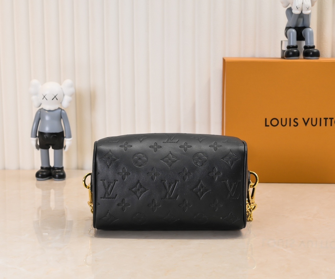 Designer Monogram Speedy Bandoulière 20 Black - Bag - Gorchic - $129.99