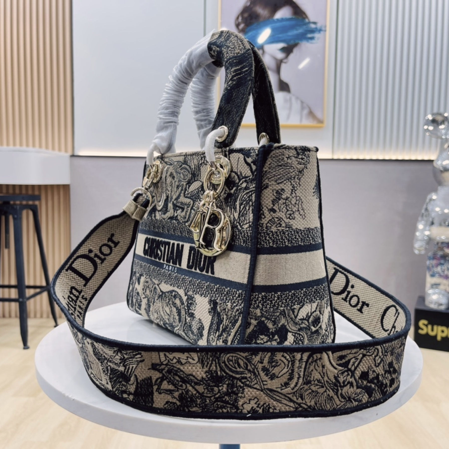 [AAA] D Inspired Medium Lady D Inspired Bag - Gorchic - $213.99