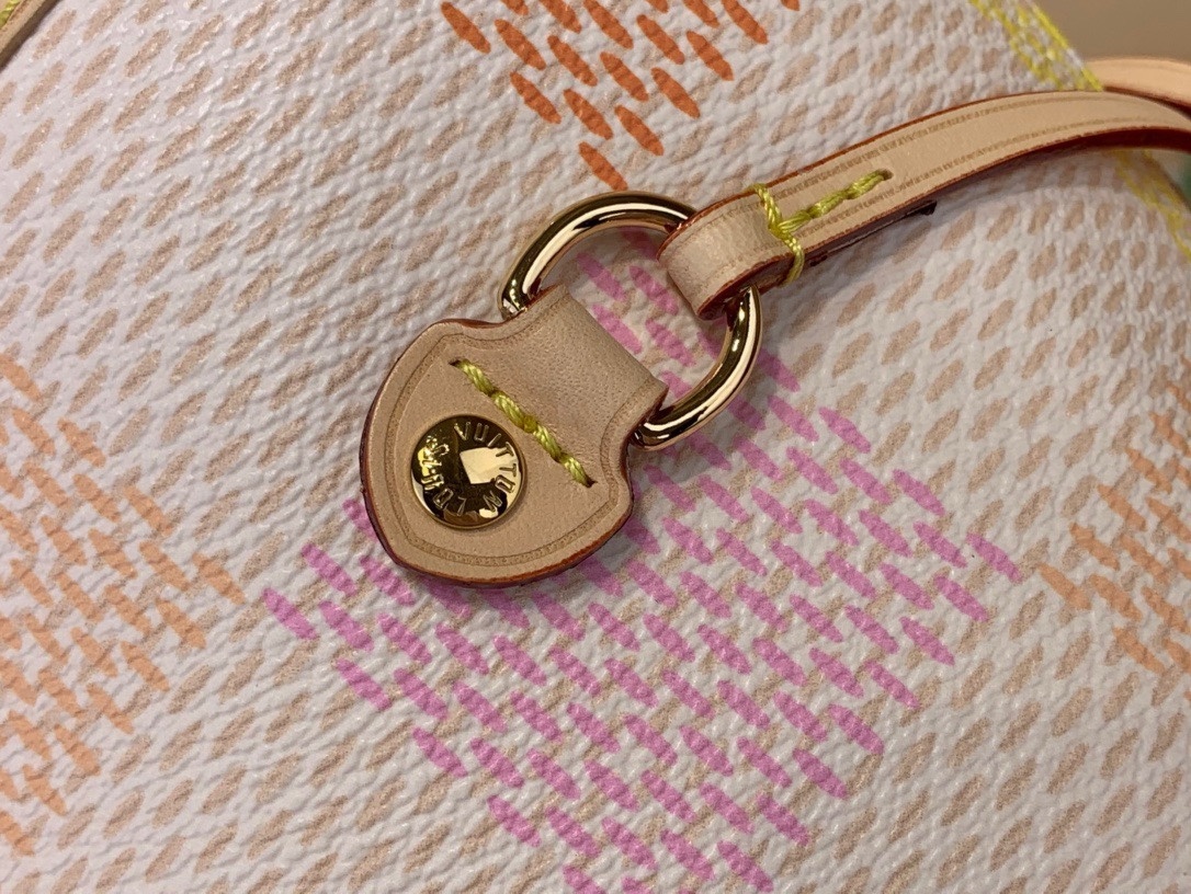 Designer Monogram Neverfull MM Pastel Medium Shopping Bag - Gorchic - $124.99