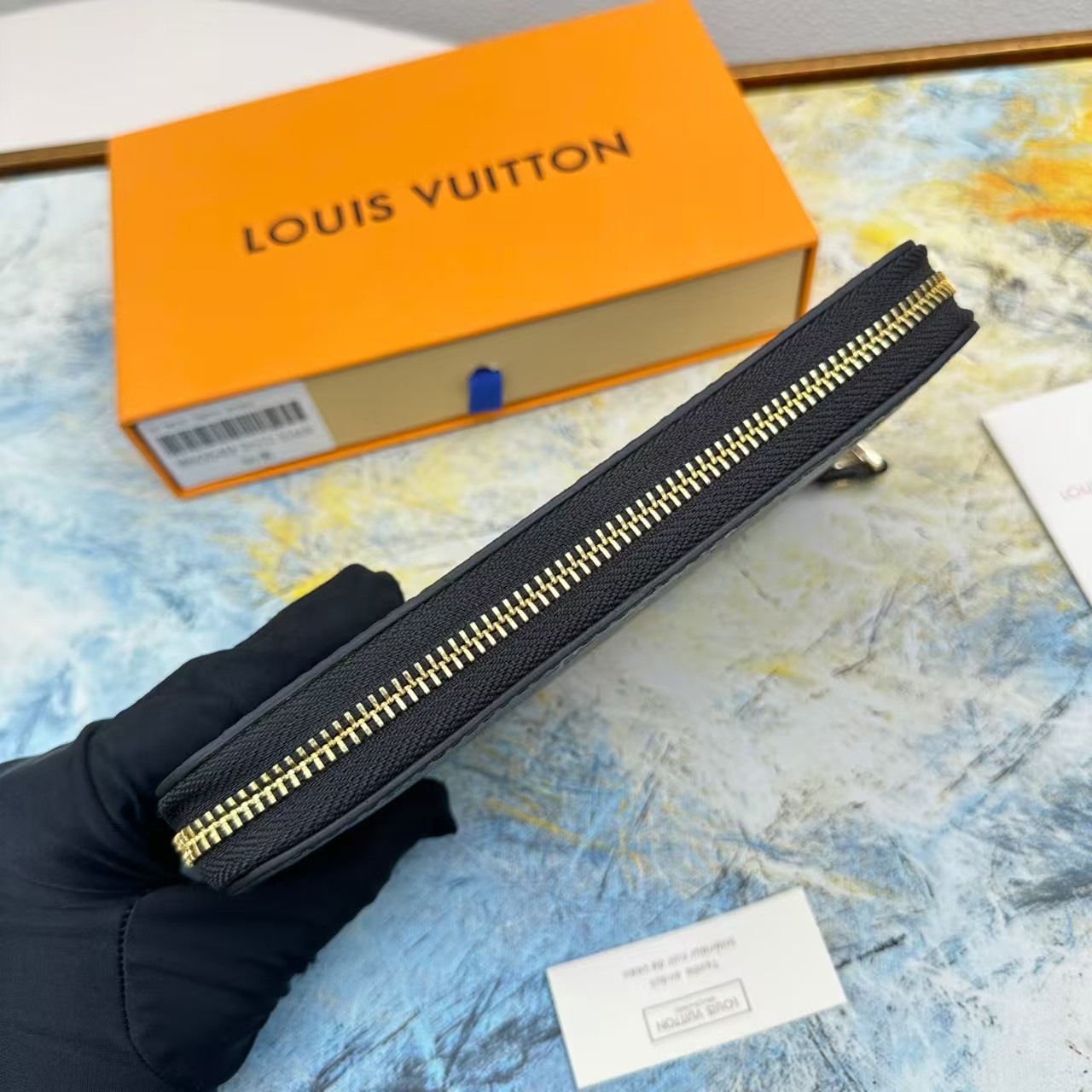 Designer Monogram  Zippy Wallet - Gorchic - $83.99