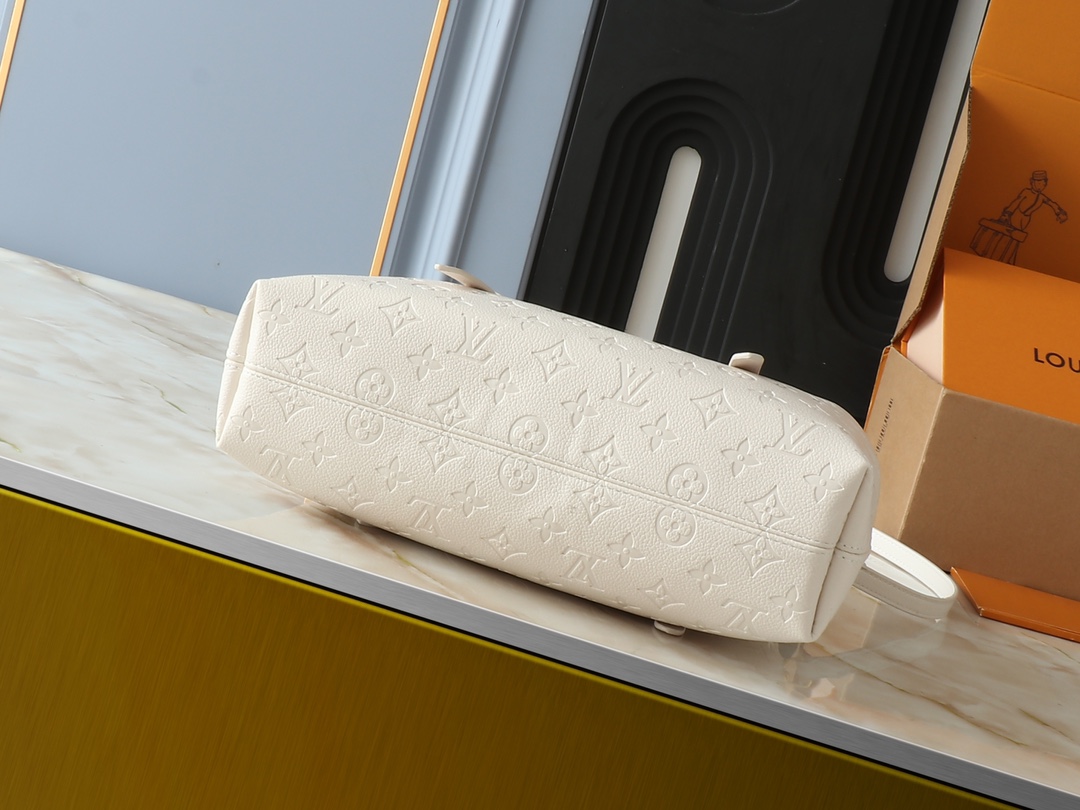 Designer Monogram Babylone Tote PM - White Bag - Gorchic - $139.99