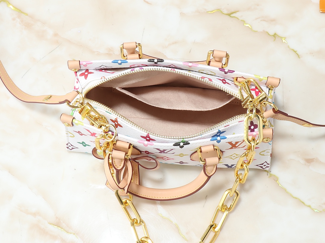 Designer Monogram x Murakami  x TM OnTheGo East West Chain -Bag - Gorchic - $135.99