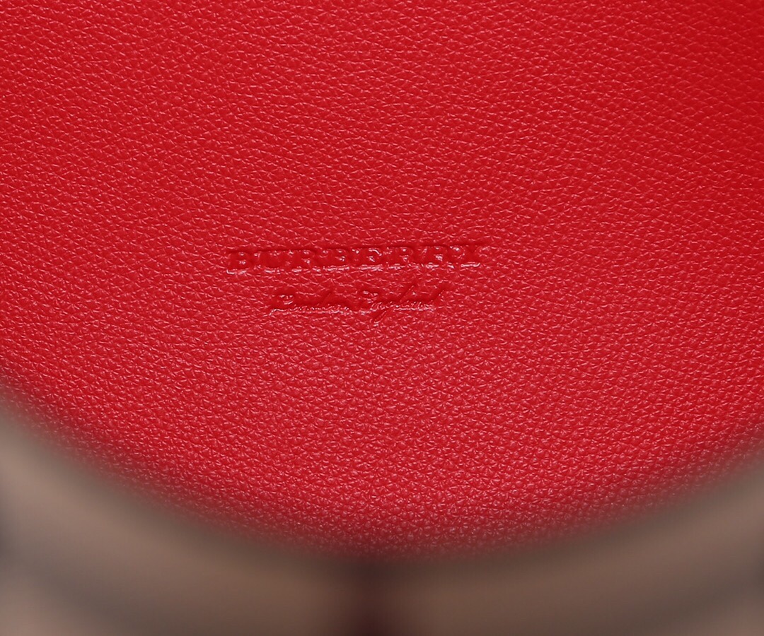 burbery Reversible Shopping Bag - Logo Red Bag - Gorchic - $153.99