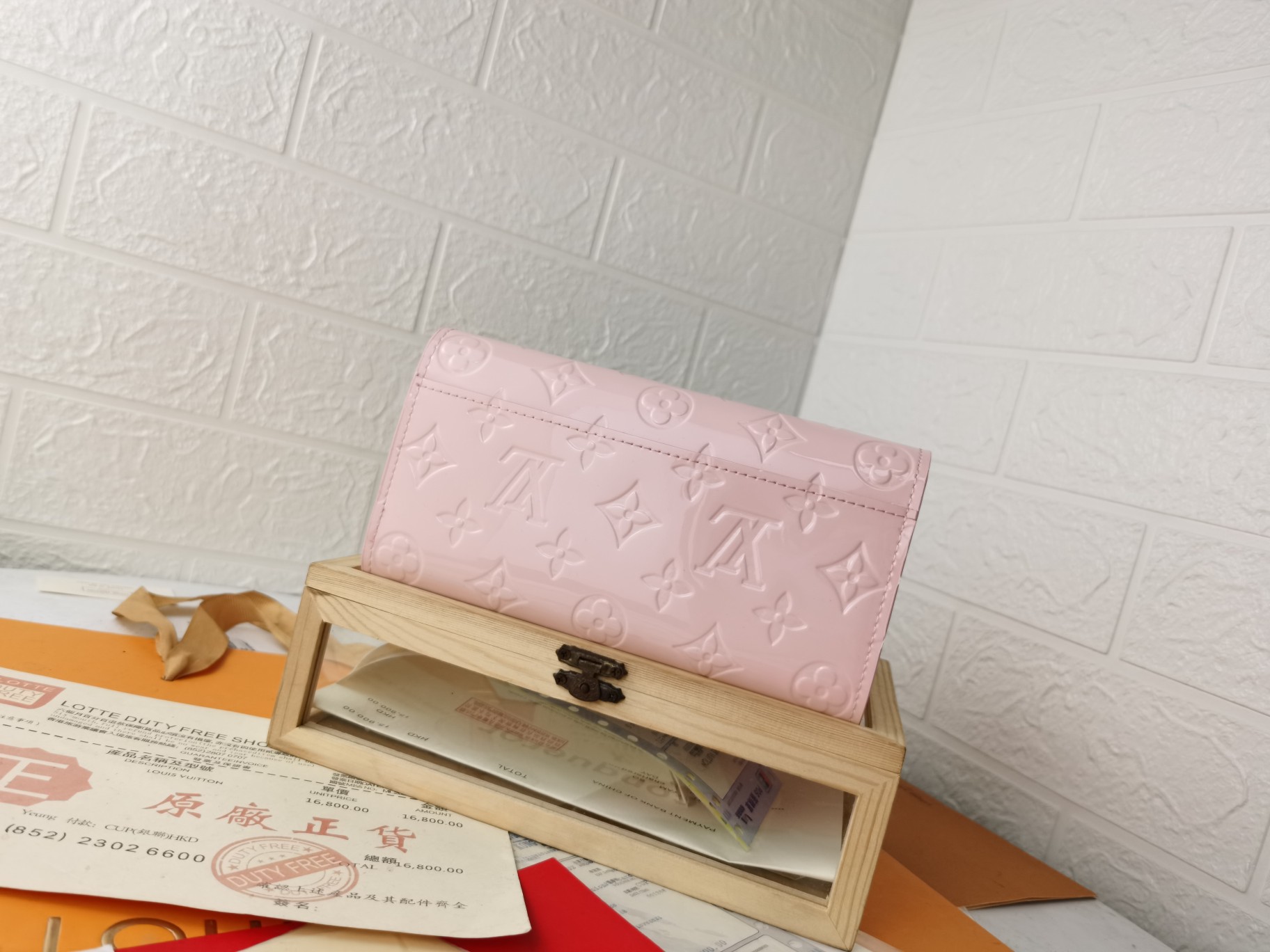 Designer Monogram Wallet - Bag - Gorchic - $79.99