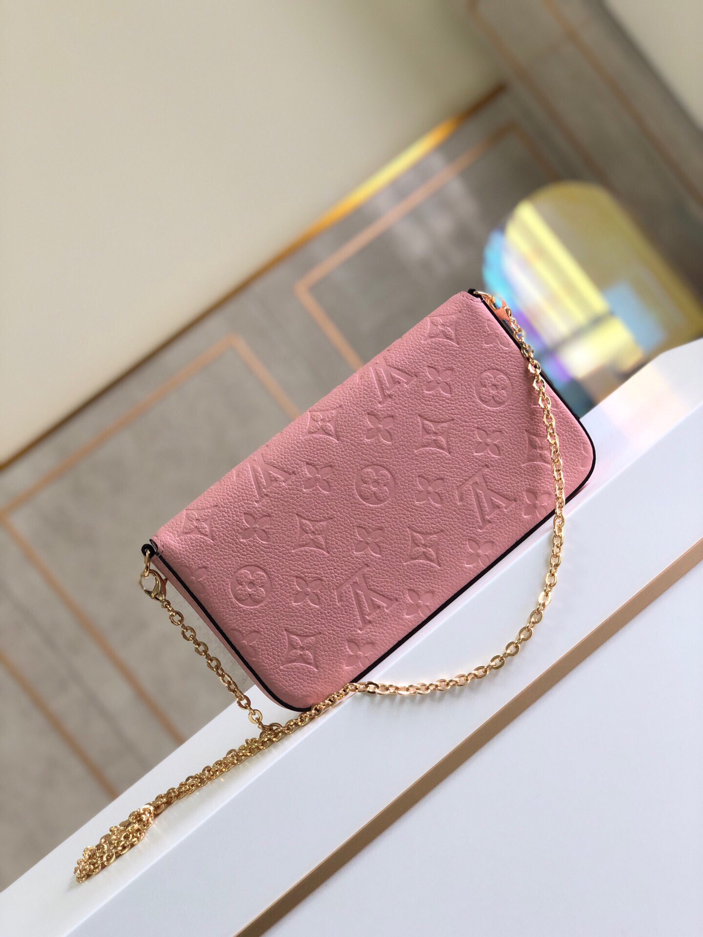 Designer Monogram  Pochette Felicie clutch bag - Gorchic - $82.99