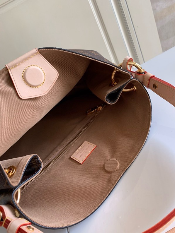 Designer Monogram Graceful PM Monogram Canvas Shoulder Bag - Gorchic - $116.99