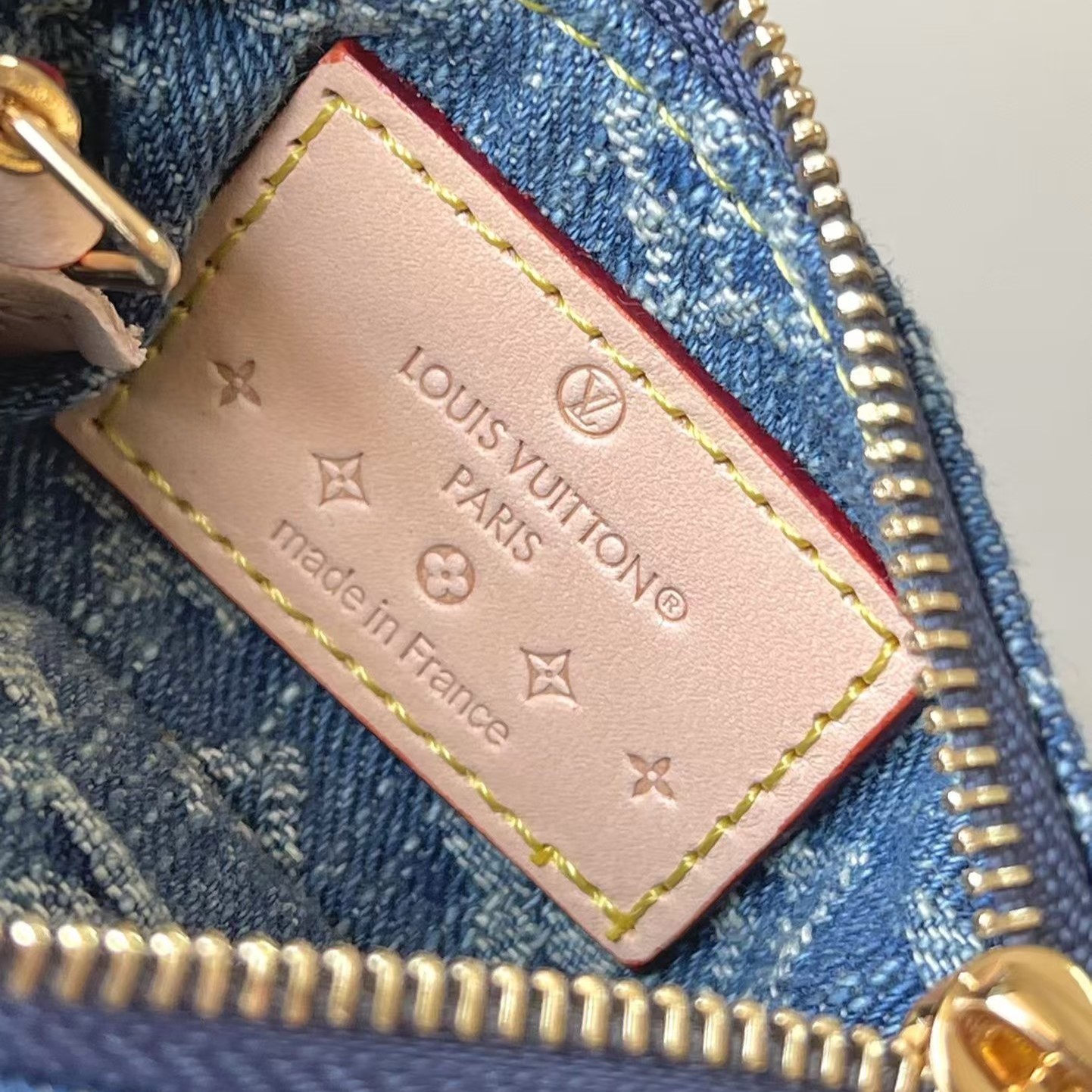 [TOP]Designer Bag Denim Key Pouch - Gorchic - $164.99