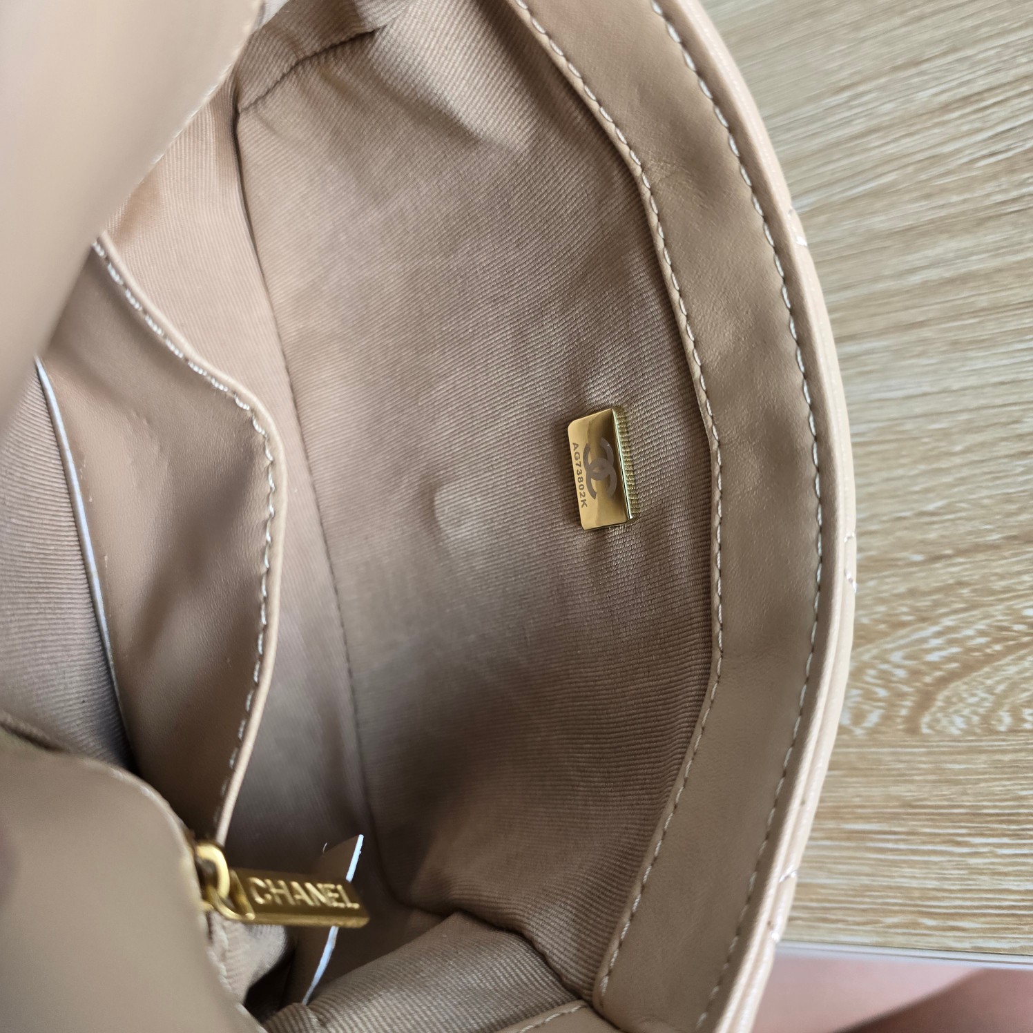 CC Inspired New 24K Small Underarm Bag - Khaki Bag - Gorchic - $136.99