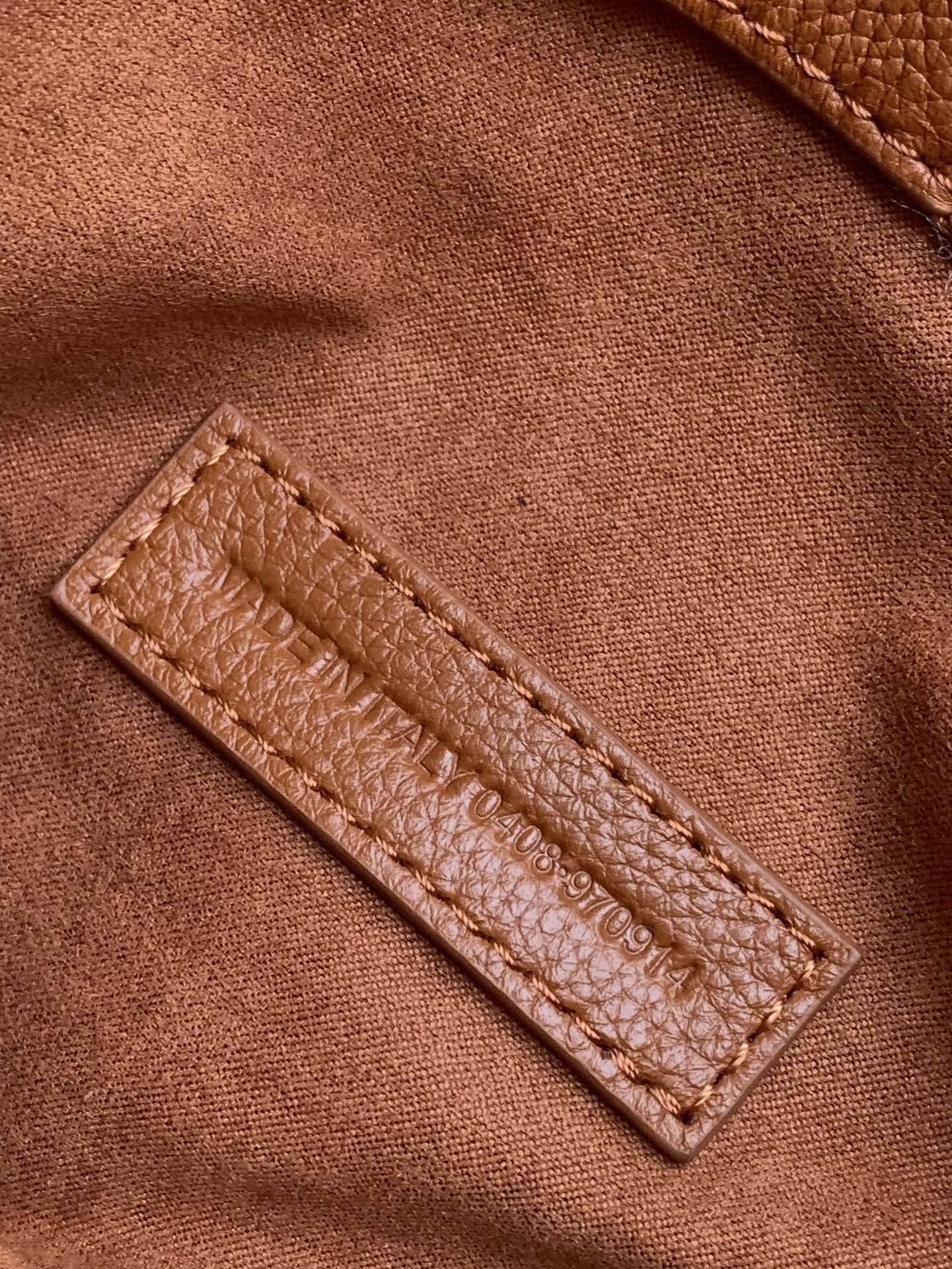 Hourglass iconic Lock Trim Large Tramp Bag - Brown Bag - Gorchic - $144.99