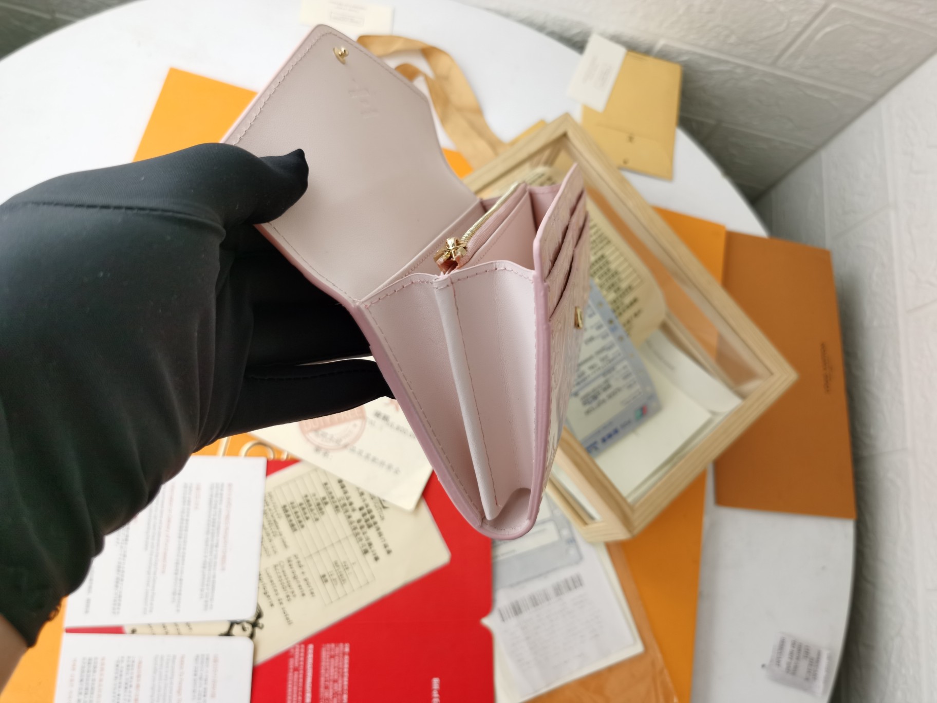 Designer Monogram Wallet - Bag - Gorchic - $79.99