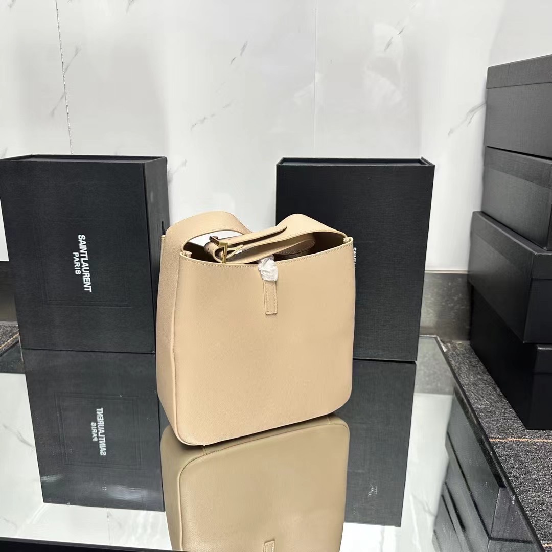 Lady Designer Supple Small leather shoulder bag-Beige - Bag - Gorchic - $146.99