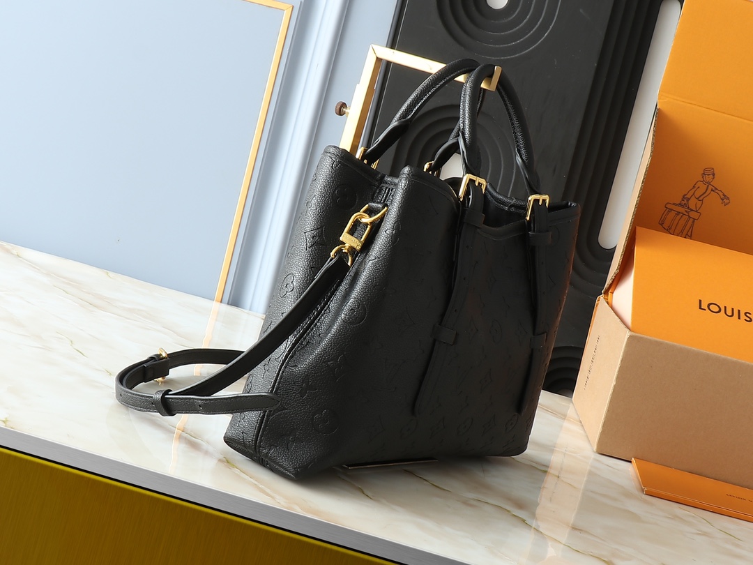 Designer Monogram Babylone Tote PM - Black Bag - Gorchic - $139.99