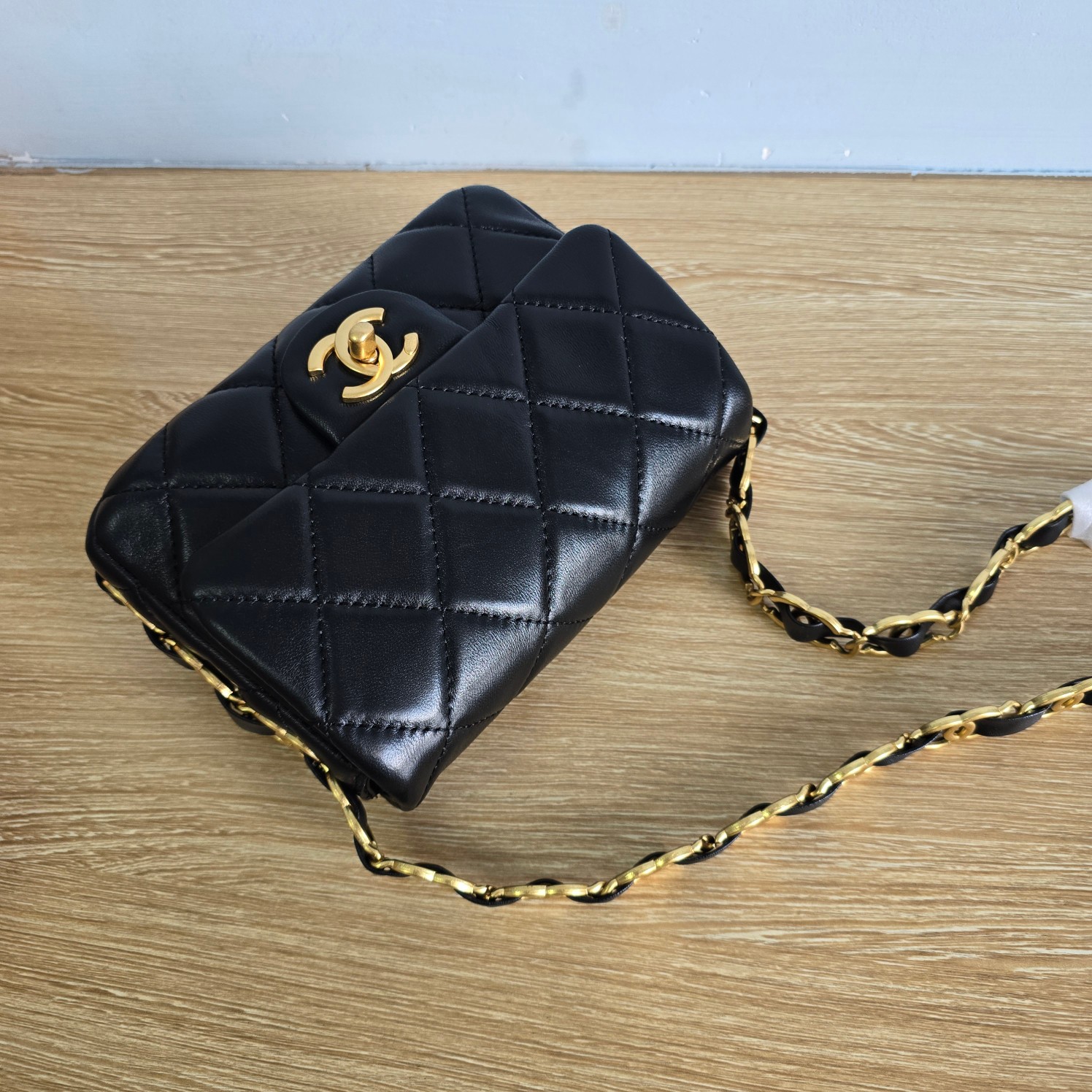 CC Inspired New 24K Small Underarm Bag - Black Bag - Gorchic - $136.99