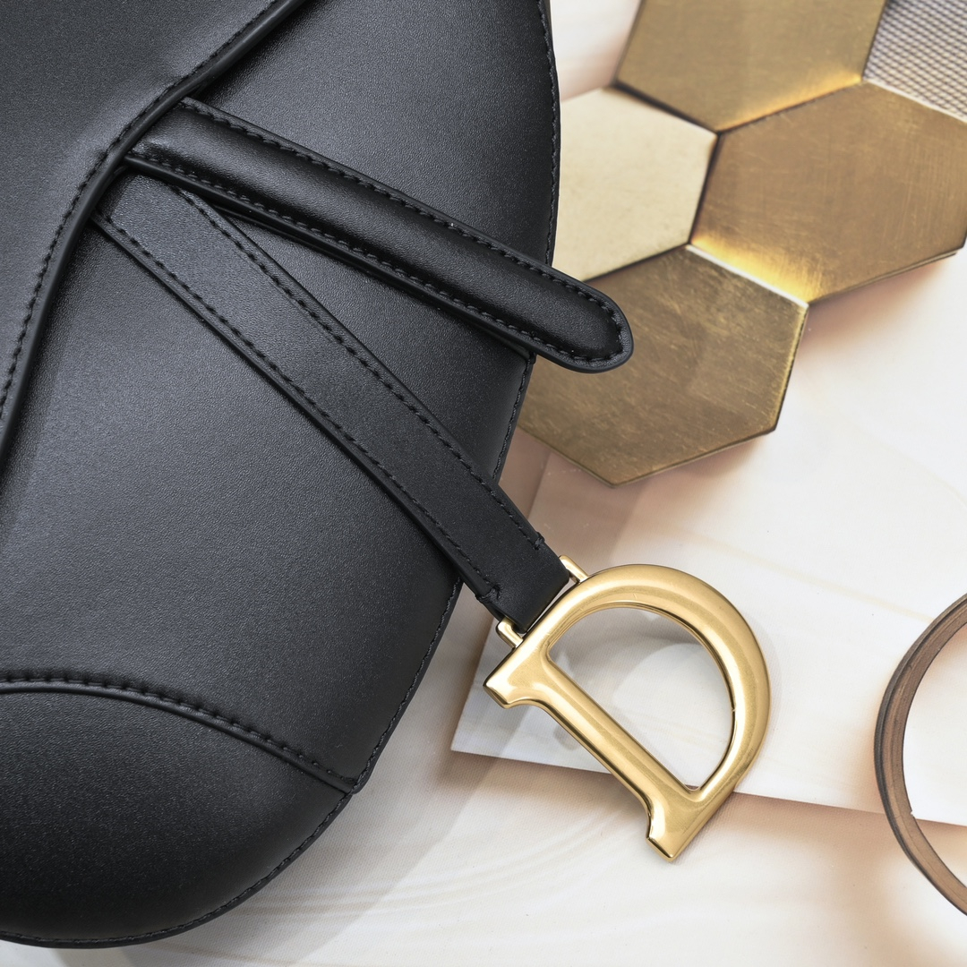 D Inspired Saddle Leather Bag Satchel - Bag - Gorchic - $138.99