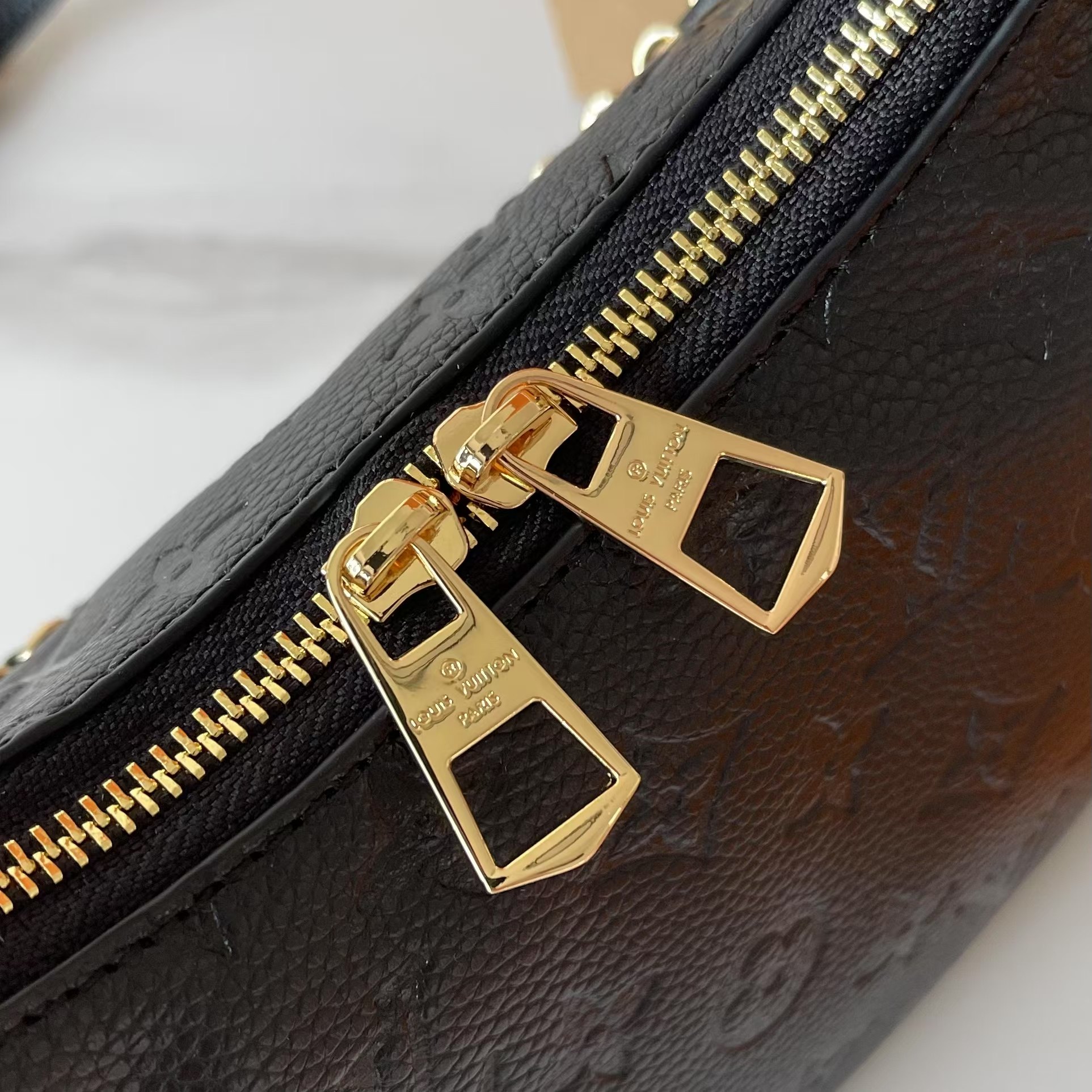 Designer Monogram Boulogne PM Monogram Empreinte Leather - Bag - Gorchic - $116.99