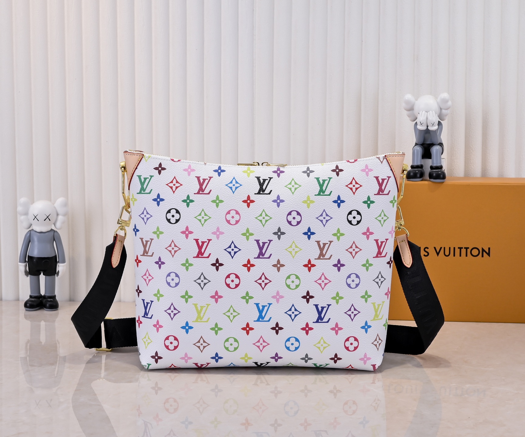 Designer Monogram x Murakami  x TM  Coussin Hobo MM White Bag - Gorchic - $122.99