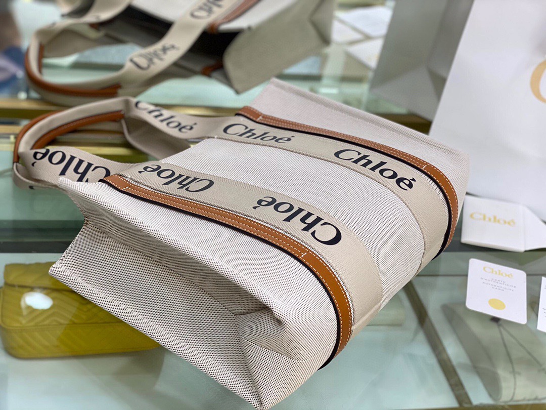 chleo Woody tote bag Medium Size - Bag - Gorchic - $125.99