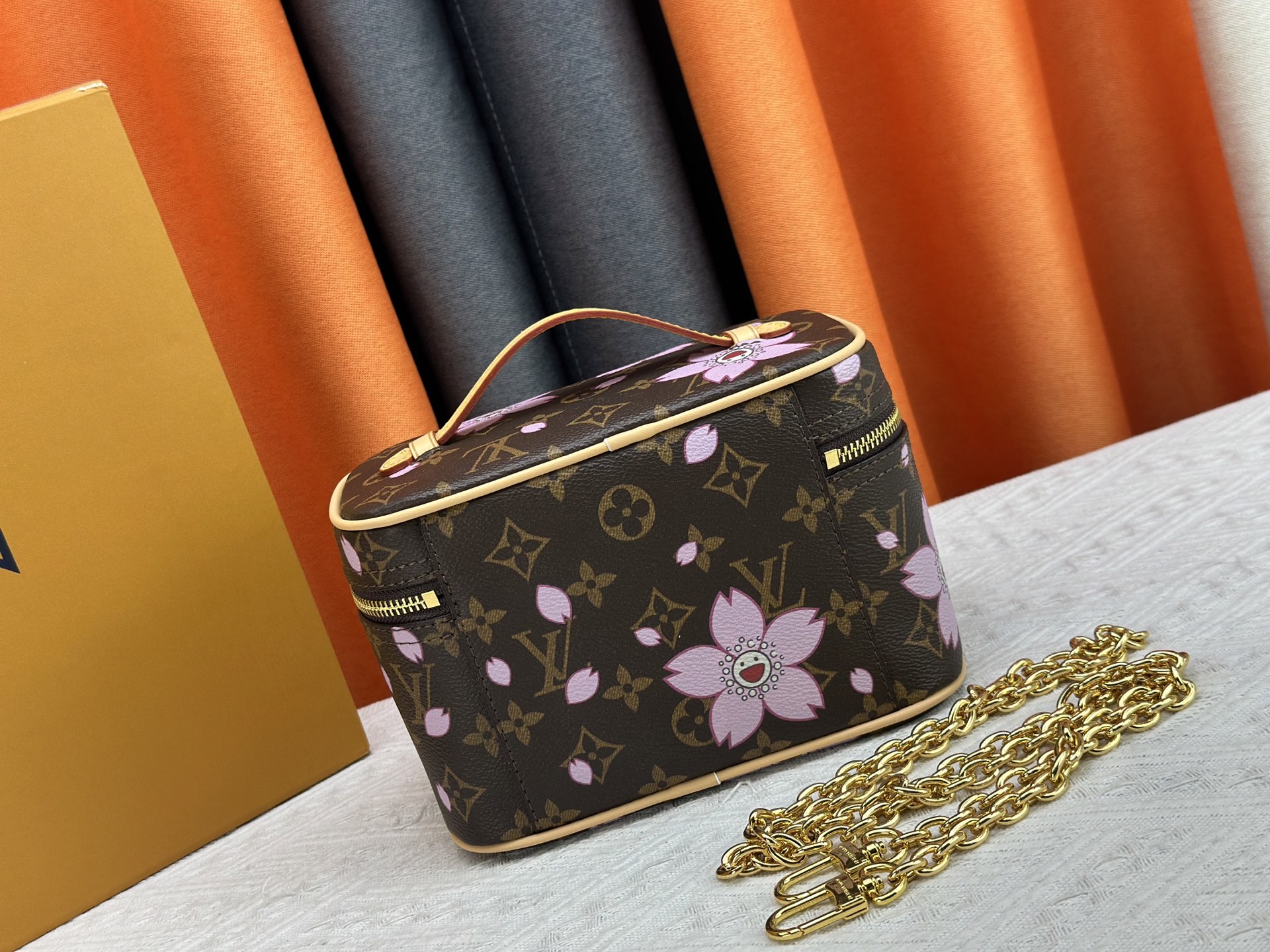 Designer Monogram x Murakami  x TM Nice Bag - Gorchic - $122.99